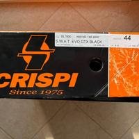 CRISPI SWAT EVO GTX BLACK IN PELLE