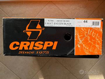 CRISPI SWAT EVO GTX BLACK IN PELLE