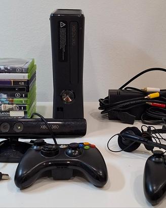 XBOX 360 + VIDEOGIOCHI + KINECT + CONTROLLER