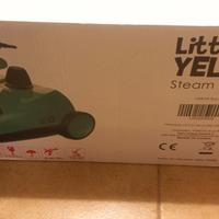 pulitore a vapore nuovo con molti accessori