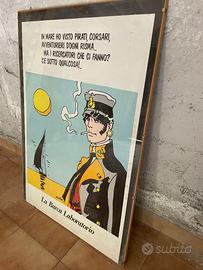 Stampa “Corto Maltese” di Hugo Pratt incorniciata