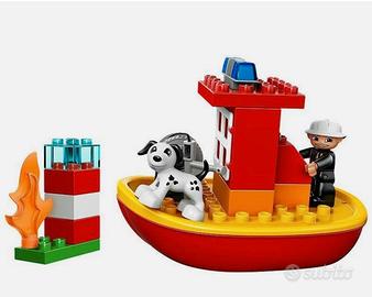Lego duplo barca dei pompieri