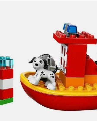 Lego duplo barca dei pompieri
