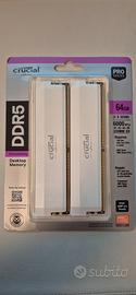 RAM DDR5 Crucial Pro 64gb(2x32) 6000Mhz CL40