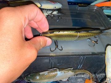 swimbait pesca luccio/ blackbass lotto o separate