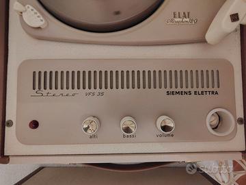 Giradischi Siemes Elettra anni 60 VFS35