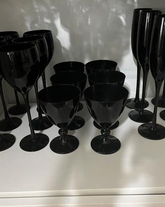 Set bicchieri da 6 acqua-vino -champagne