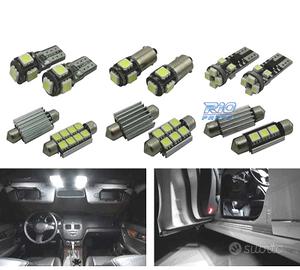 KIT 14 LAMPADE LED INTERNE PER MERCEDES CLASSE C C