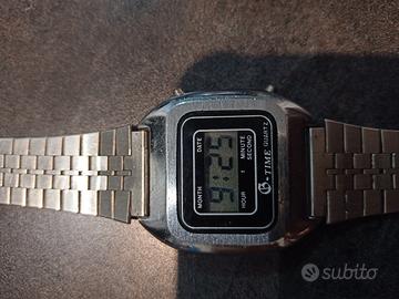 orologio digitale beltime sainless steel