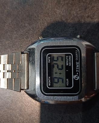 orologio digitale beltime sainless steel