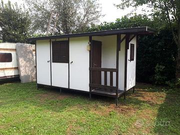preingresso roulotte/casetta da giardino 
