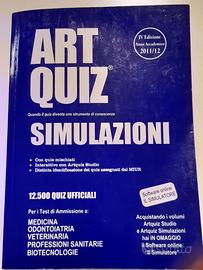 Libro Art Quiz Simulazioni