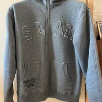 SLAM FELPA GIUBBINO CON CAPPUCCIO