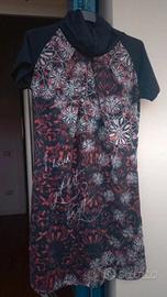 vestito delle feste collo alto fantasy nuovo tg M