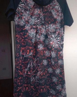 vestito delle feste collo alto fantasy nuovo tg M