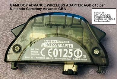 GAMEBOY ADVANCE WIRELESS ADAPTER AGB-015