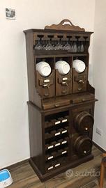 cantina in legno massello