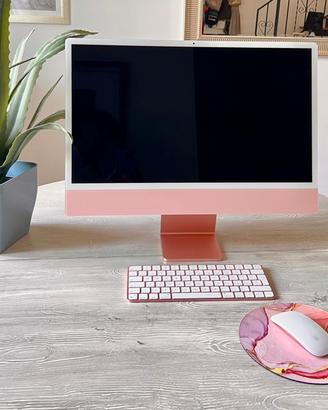 Apple iMac 24" M1 (GPU8-Core / 8GB  256GB SSD rosa