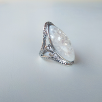 Anello donna argento tibetano