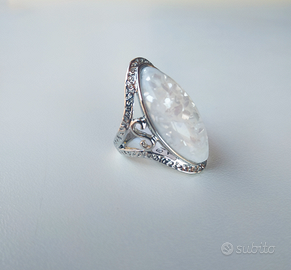 Anello donna argento tibetano