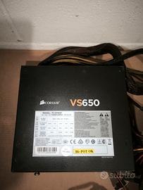 alimentatore Corsair VS650 650W
