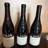 Gaja vini Barbaresco 1979/1986/1987