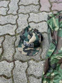 Kit Camouflage cappello Obey + giacca antivento