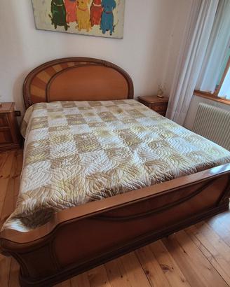 letto con comodini (e materasso, no rete)