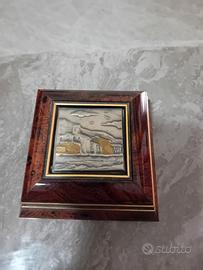 Portagioie in radica