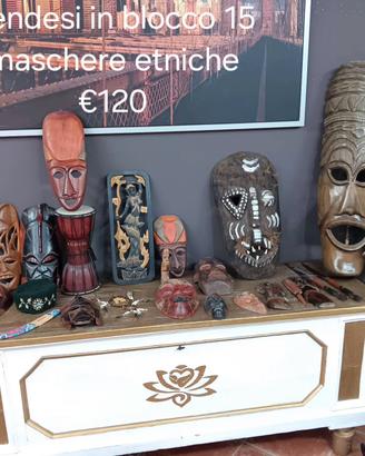 Maschere etniche etc.