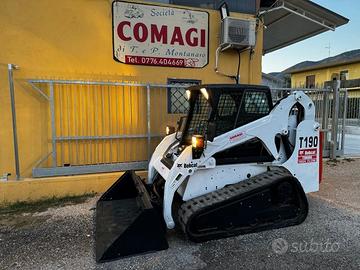 Minipala skid steer loader bobcat t190 turbo hf