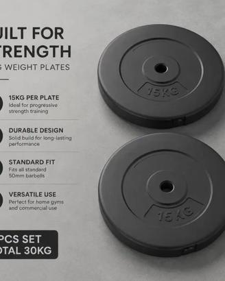 Coppia dischi 15 kg palestra