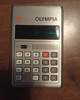 vecchia calcolatrice Olimpia