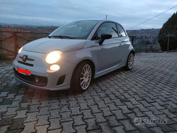 500 Abarth grigio campovolo