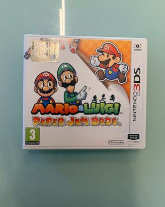 Mario e Luigi paper jam bros