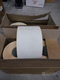 ROTOLO ETICHETTE ADESIVE 10,5x26 5 8pz NUOVI