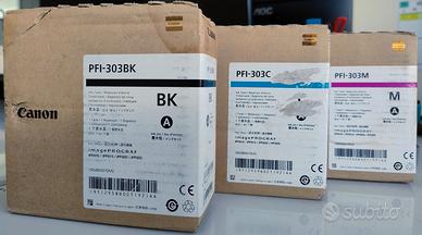 Cartucce Canon PFI-303 per Plotter