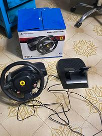 volante simulatore di guida Ferrari 