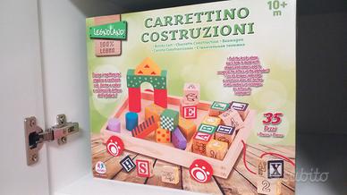 Carretto in legno per gioco