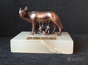 🐺 Scultura souvenir Lupa Capitolina