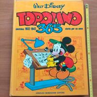 Walt Disney Topolino 365 
Prima ediz. 1977