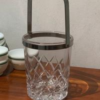 Secchiello porta ghiaccio cristallo