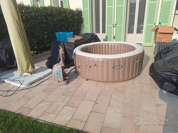 Intex 28404 - Pure Spa Bubble Therapy con Pompa