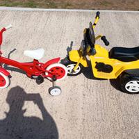 bici+moto+altalena