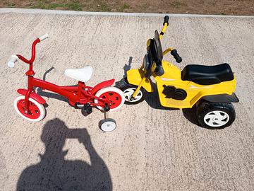 bici+moto+altalena
