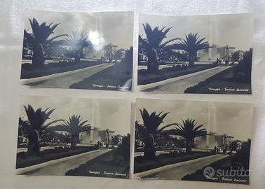 Cartolina Vintage 4X Viareggio Fontana Luninosa 