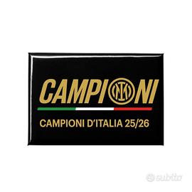 calamita magnete Inter 21° scudetto  campione 