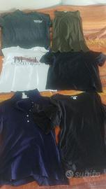 6 magliette donna maniche corte