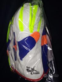 guanti pelle bovina/tess  12 paia  TAG.10