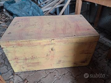 baule in legno 